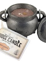 Cast Iron Cauldron with Palo Santo Smudge Candle  4"