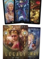 Llewellyn Publications LEGACY OF THE DIVINE TAROT (78-card deck, guidebook & black organdy bag)