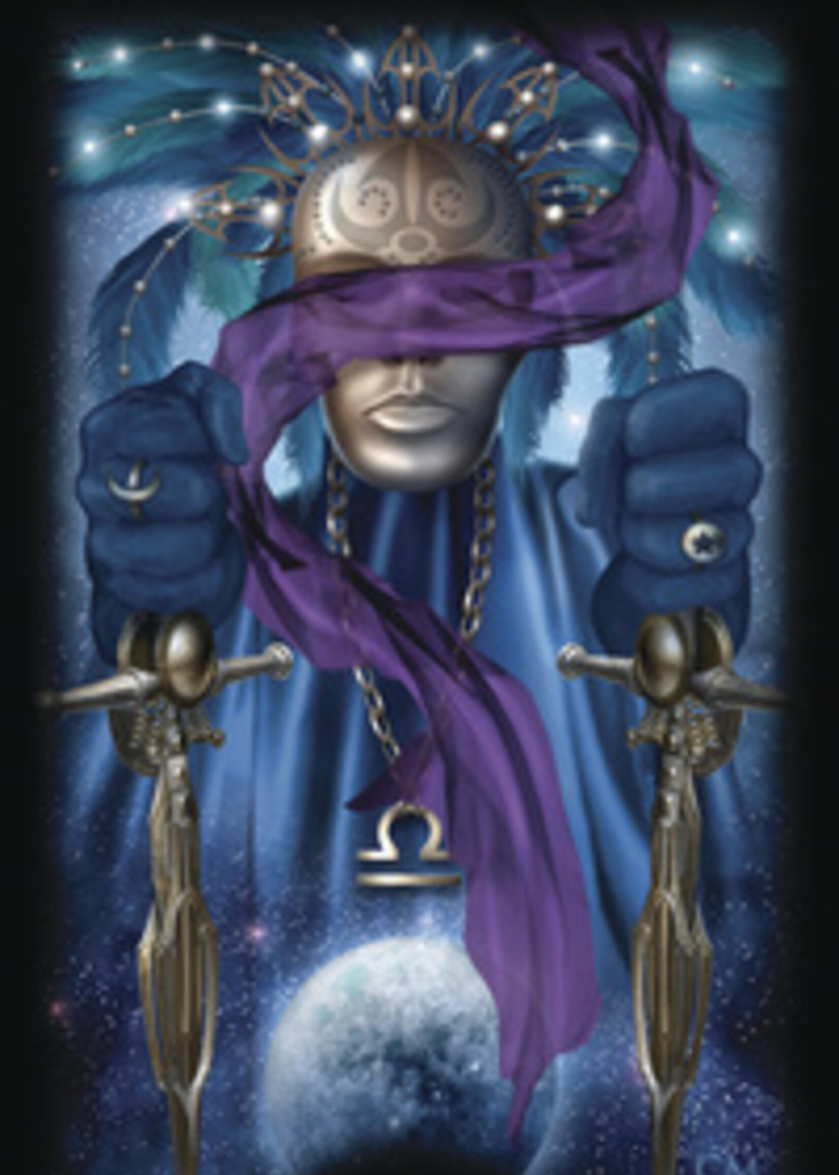 Llewellyn Publications LEGACY OF THE DIVINE TAROT (78-card deck, guidebook & black organdy bag)