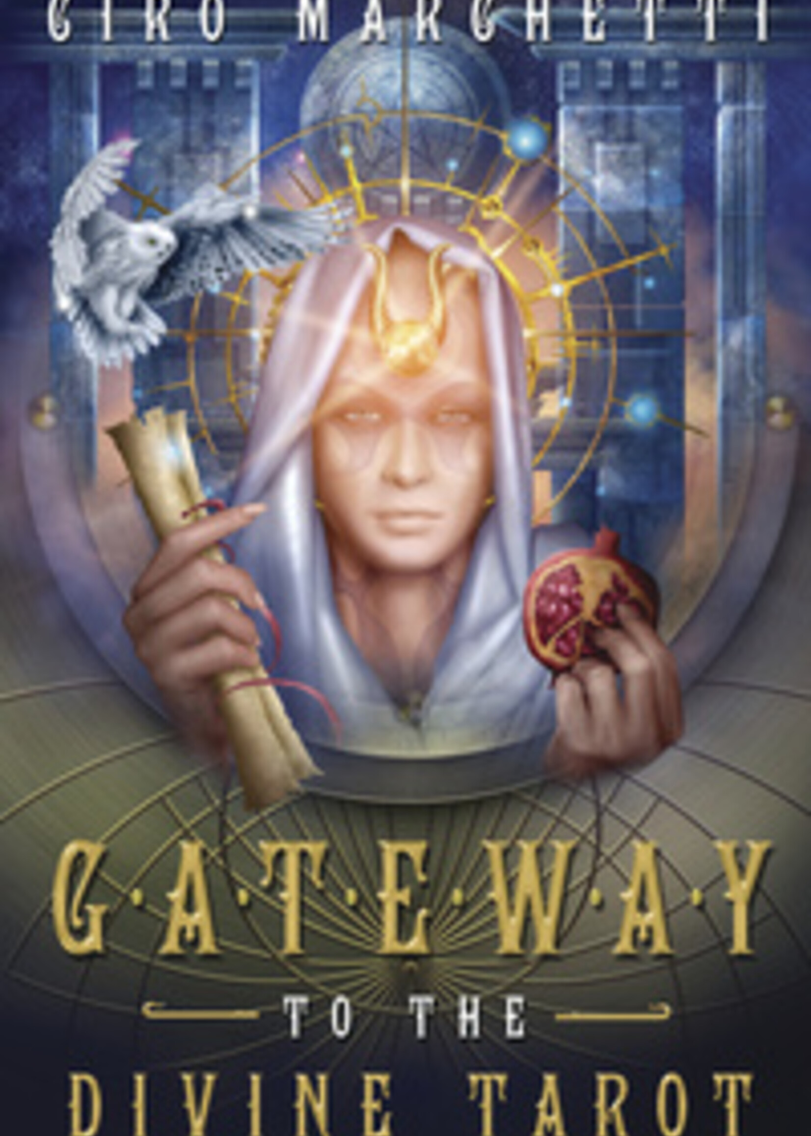 Llewellyn Publications LEGACY OF THE DIVINE TAROT (78-card deck, guidebook & black organdy bag)