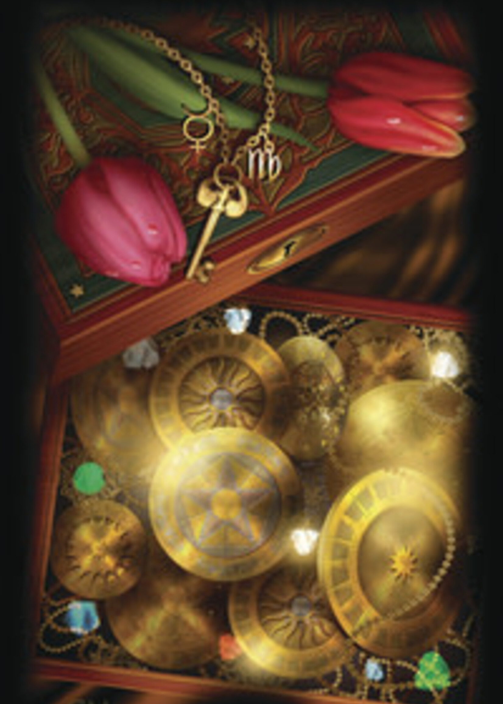 Llewellyn Publications LEGACY OF THE DIVINE TAROT (78-card deck, guidebook & black organdy bag)