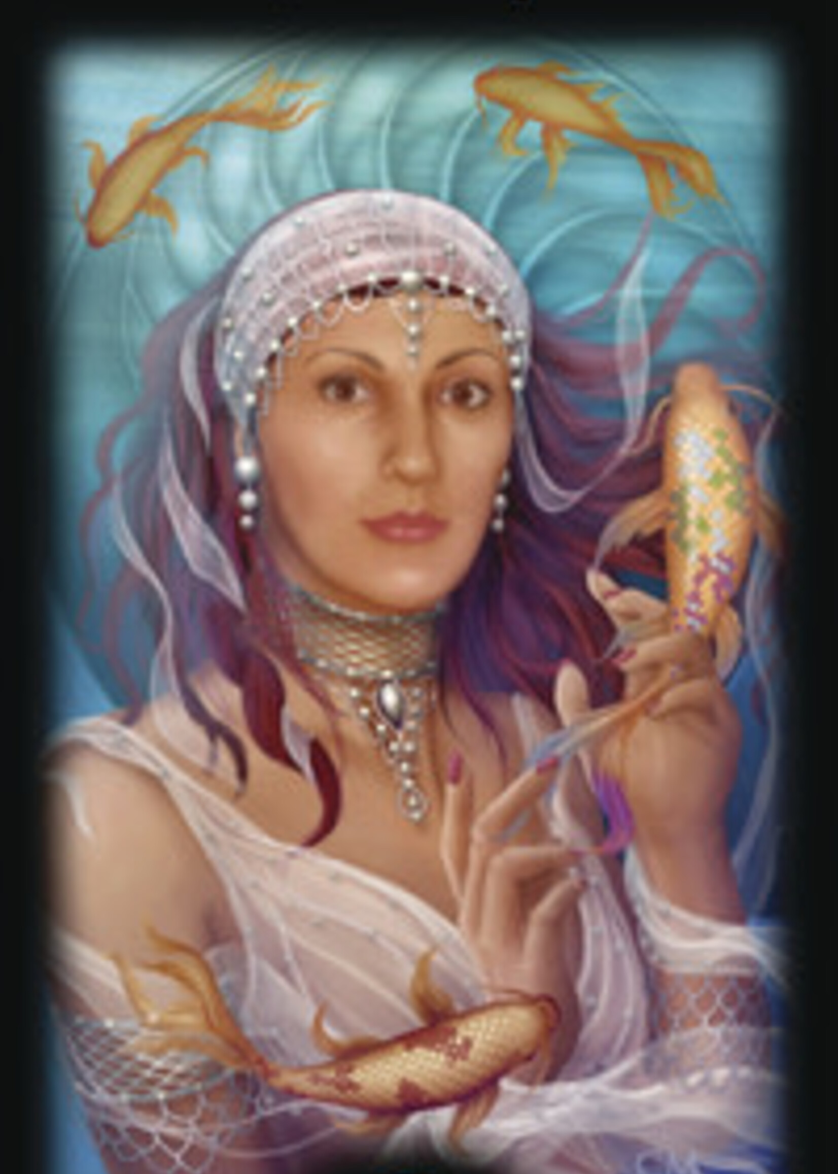 Llewellyn Publications LEGACY OF THE DIVINE TAROT (78-card deck, guidebook & black organdy bag)