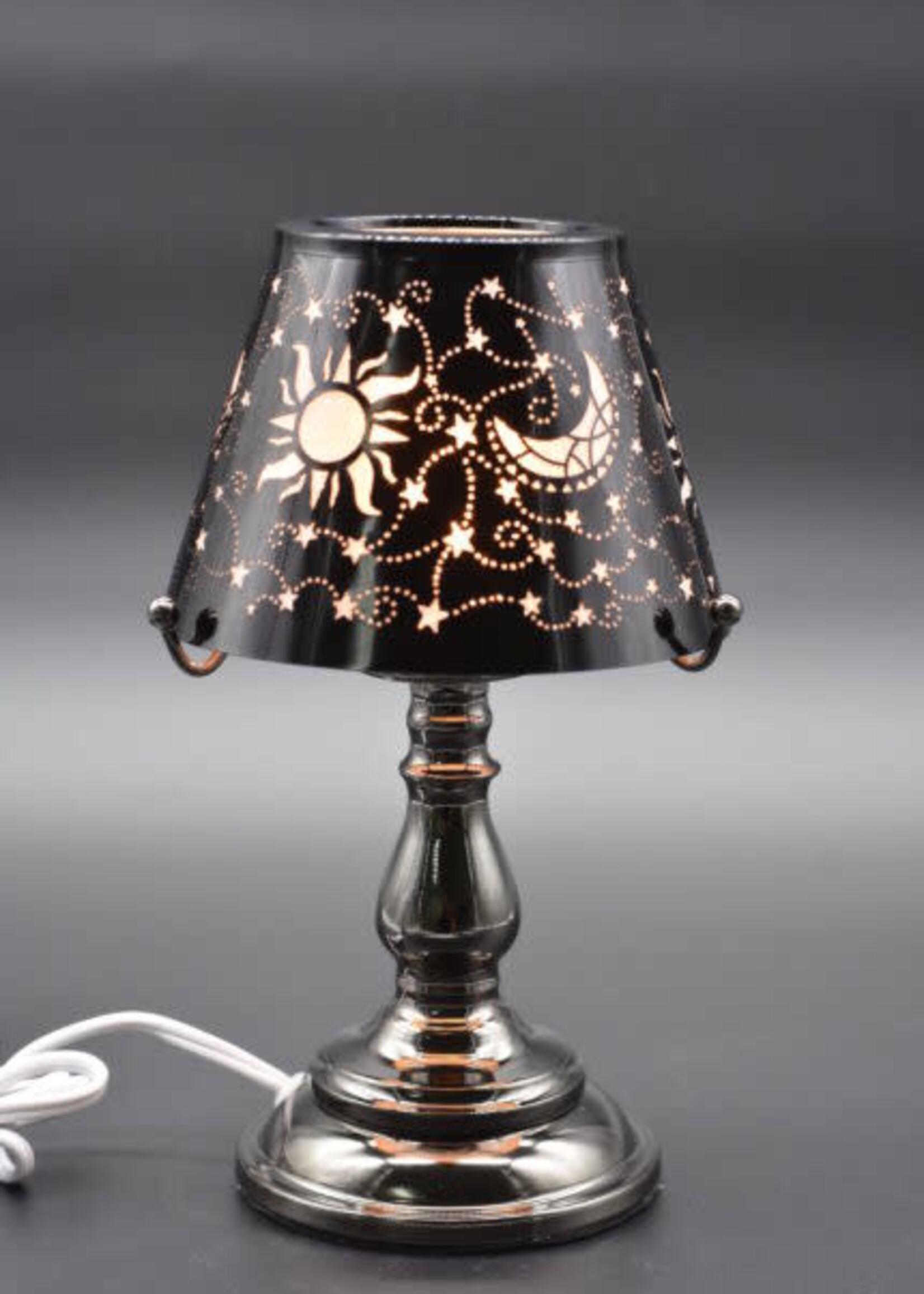 Sun & Moon Electric Aroma Wamer Lamp Black