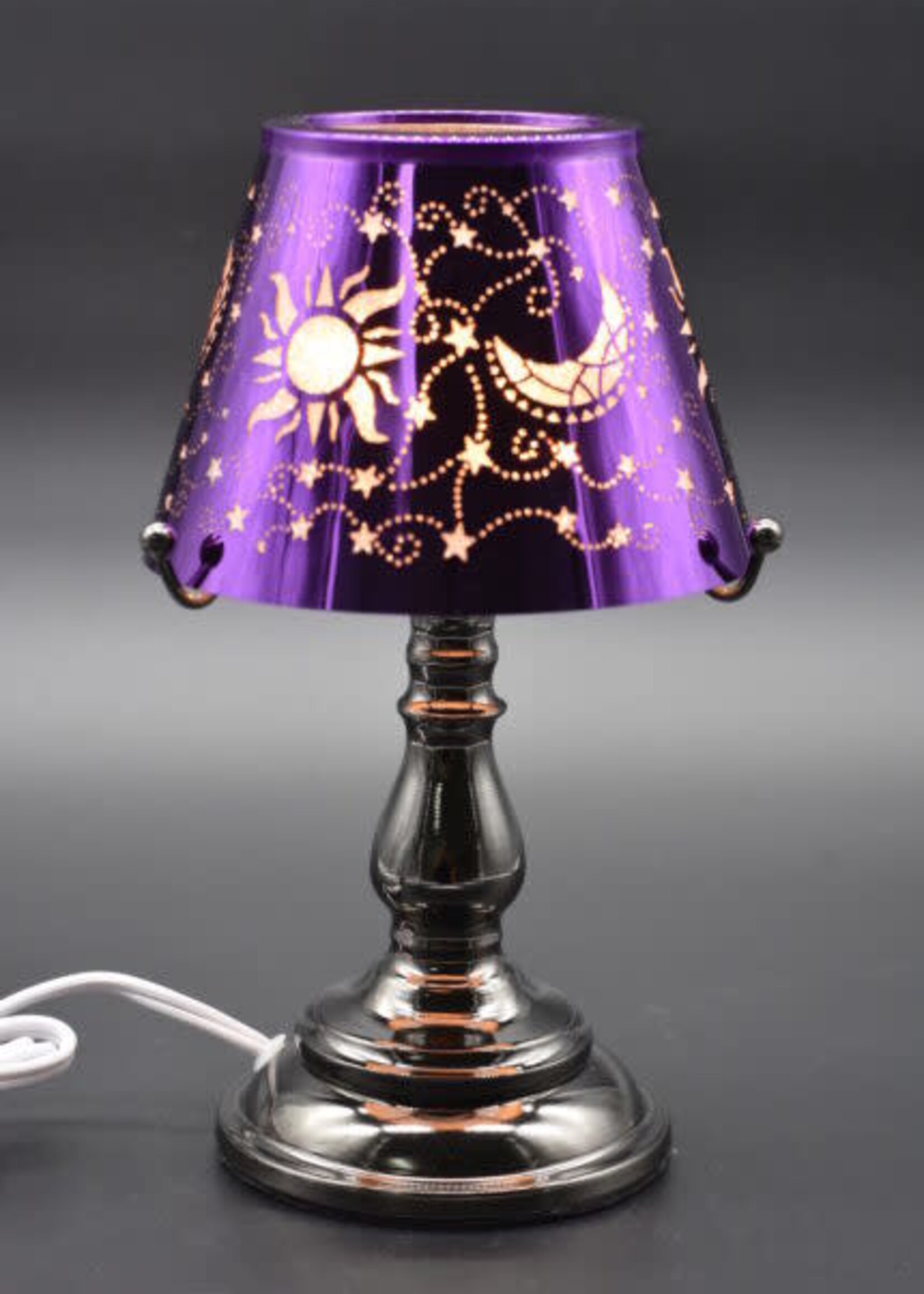 Sun & Moon Electric Aroma Wamer Lamp Purple