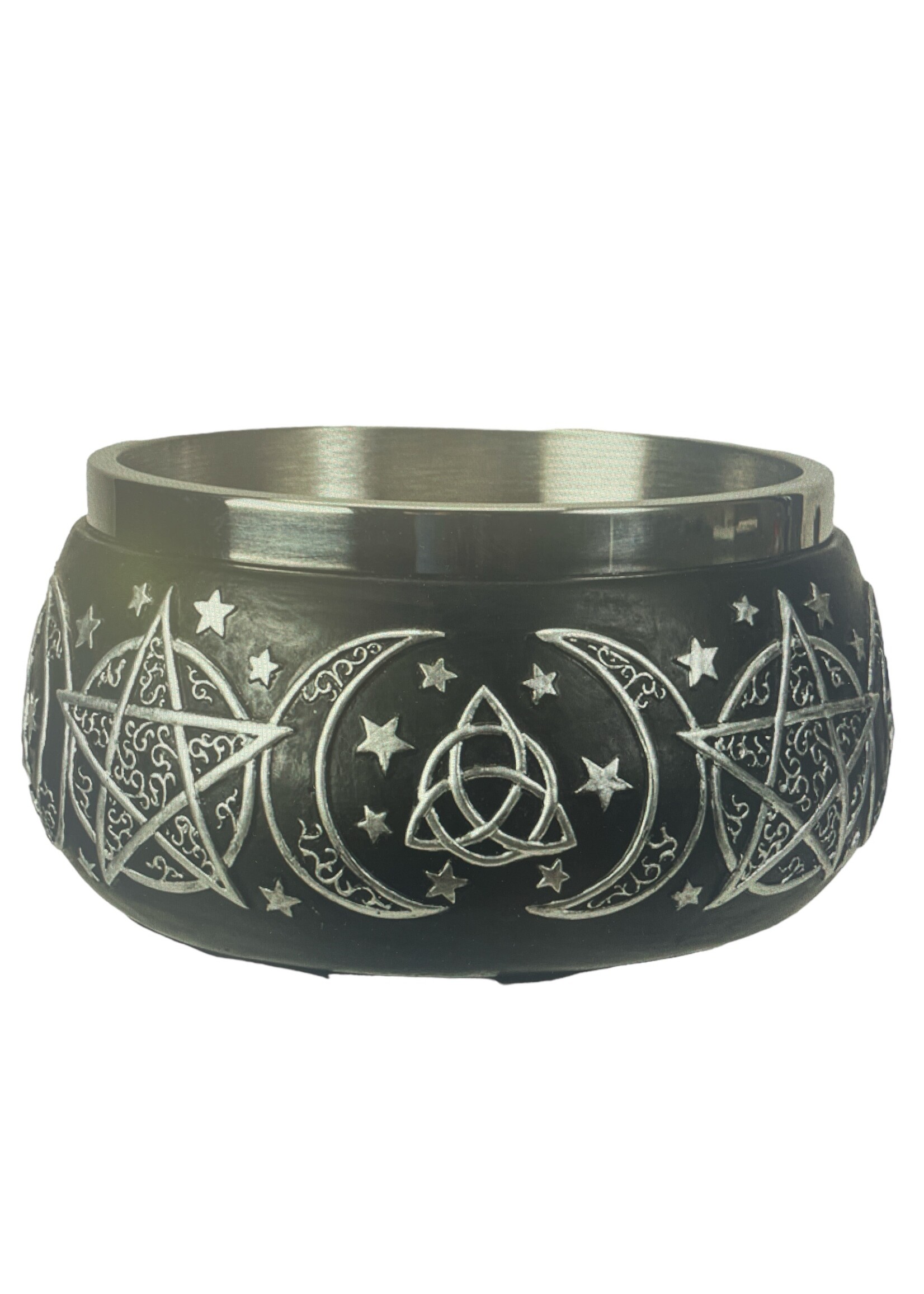 Triple Moon Smudge Bowl