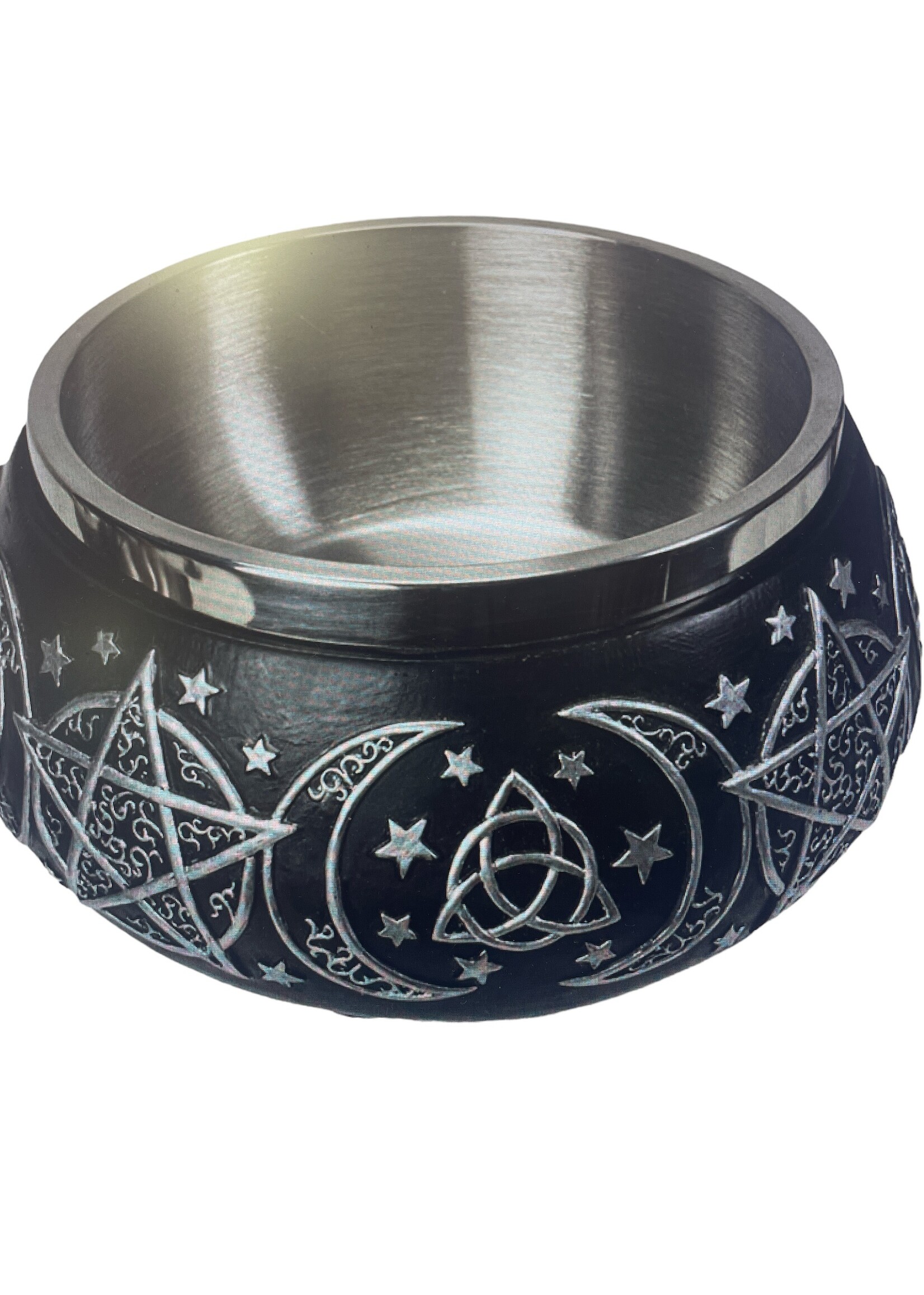 Triple Moon Smudge Bowl