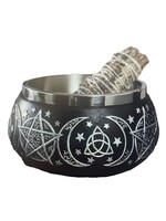 Triple Moon Smudge Bowl