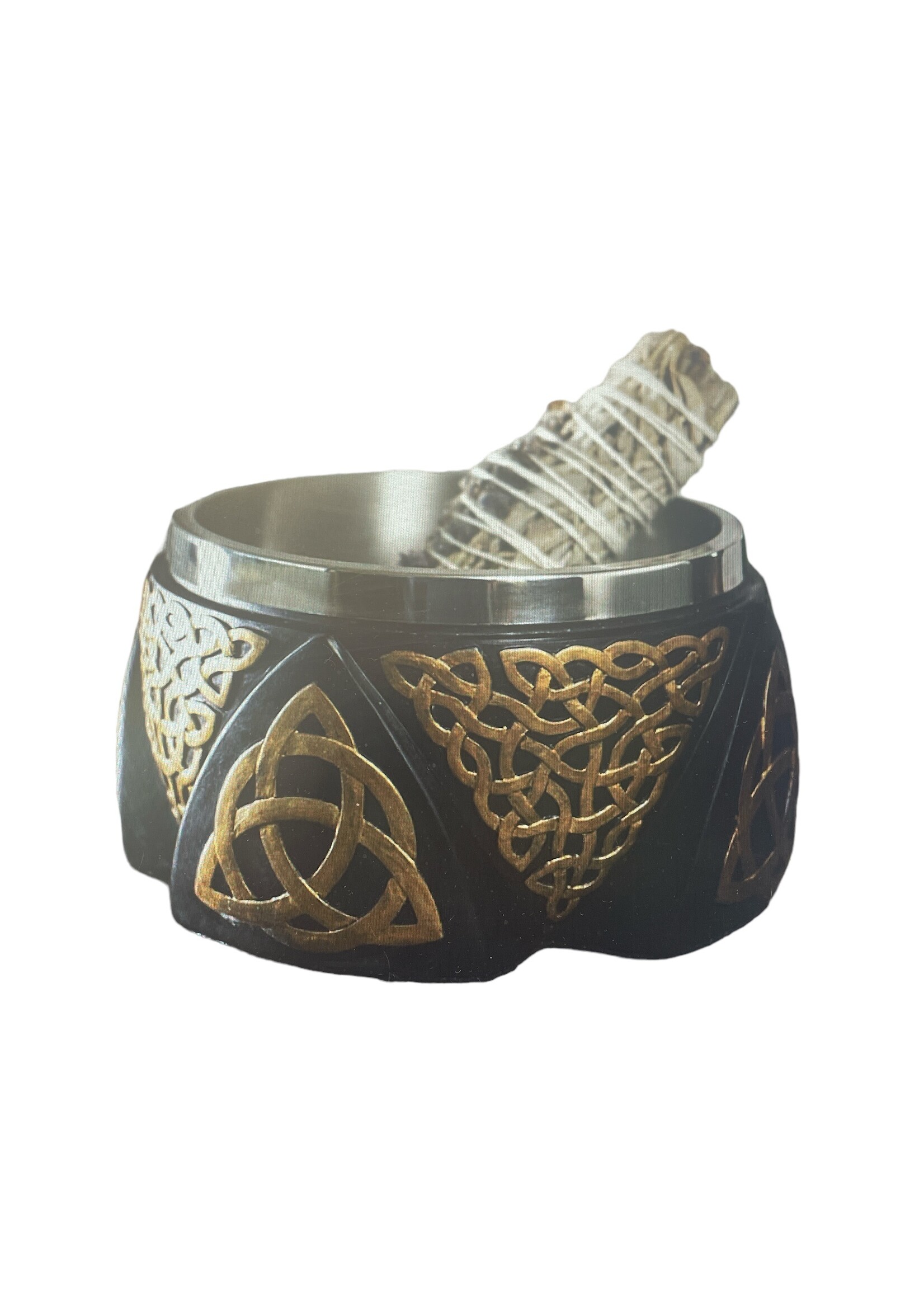 Triquetra Smudge Bowl