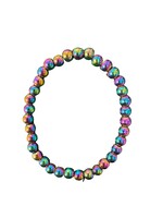 Rainbow Hematite Bracelet 4 mm