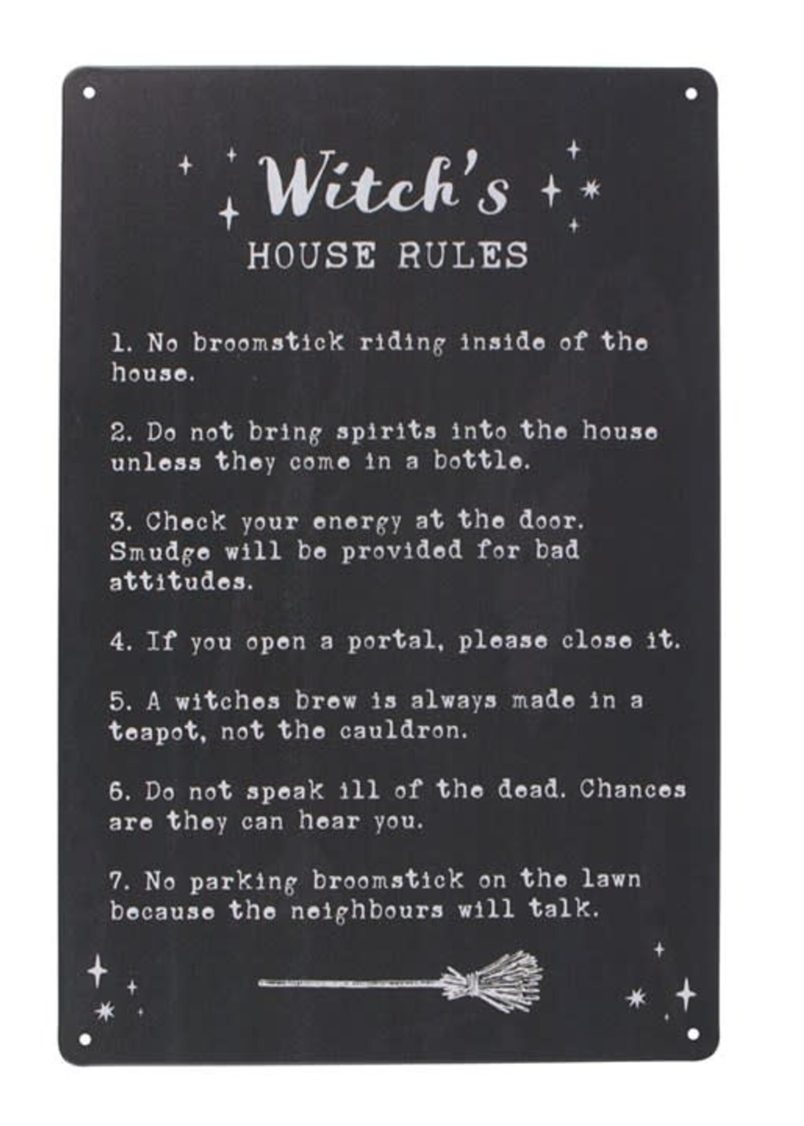 Witch House Rules