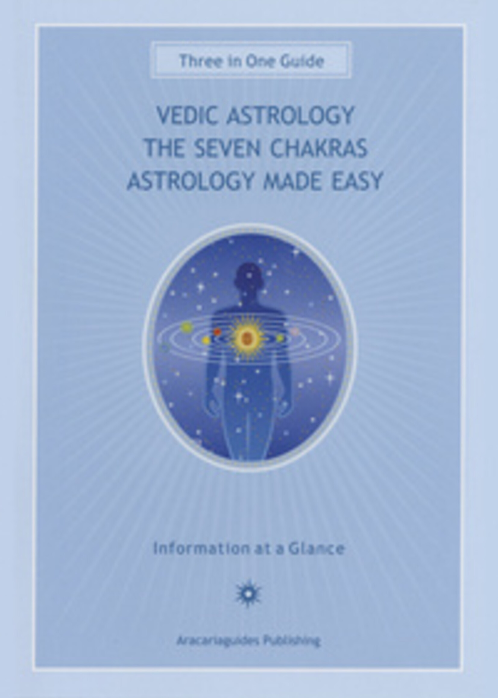 Vedic Astrology The Seven Chakras Astrology Made Easy Guide Laminated
