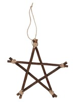 Willow Branch Pentagram 20cm