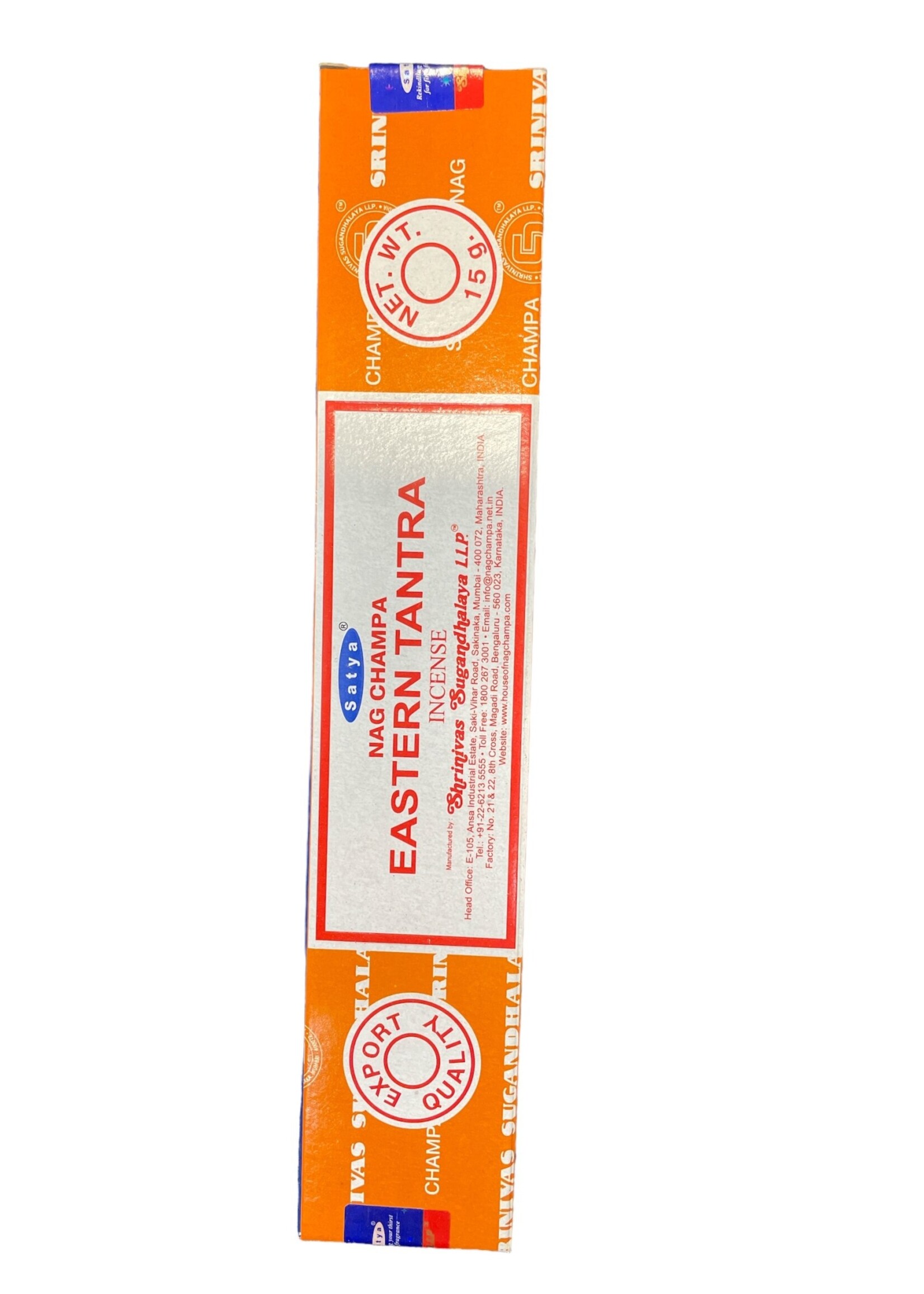 Eastern Tantra  Nag Champa Incense