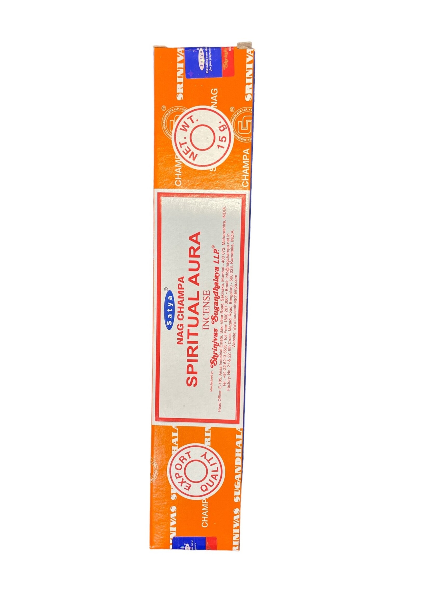 Spiritual Aura Incense - Satya