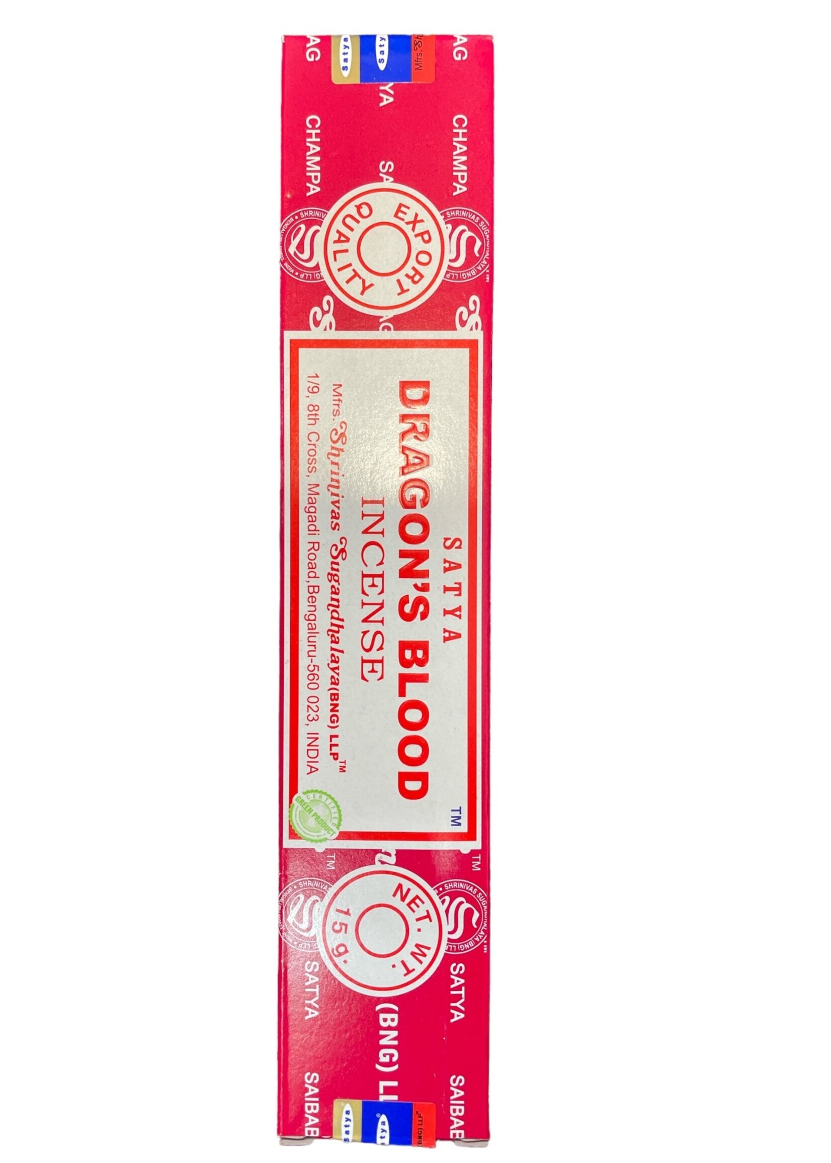 Dragon's Blood Incense - Satya