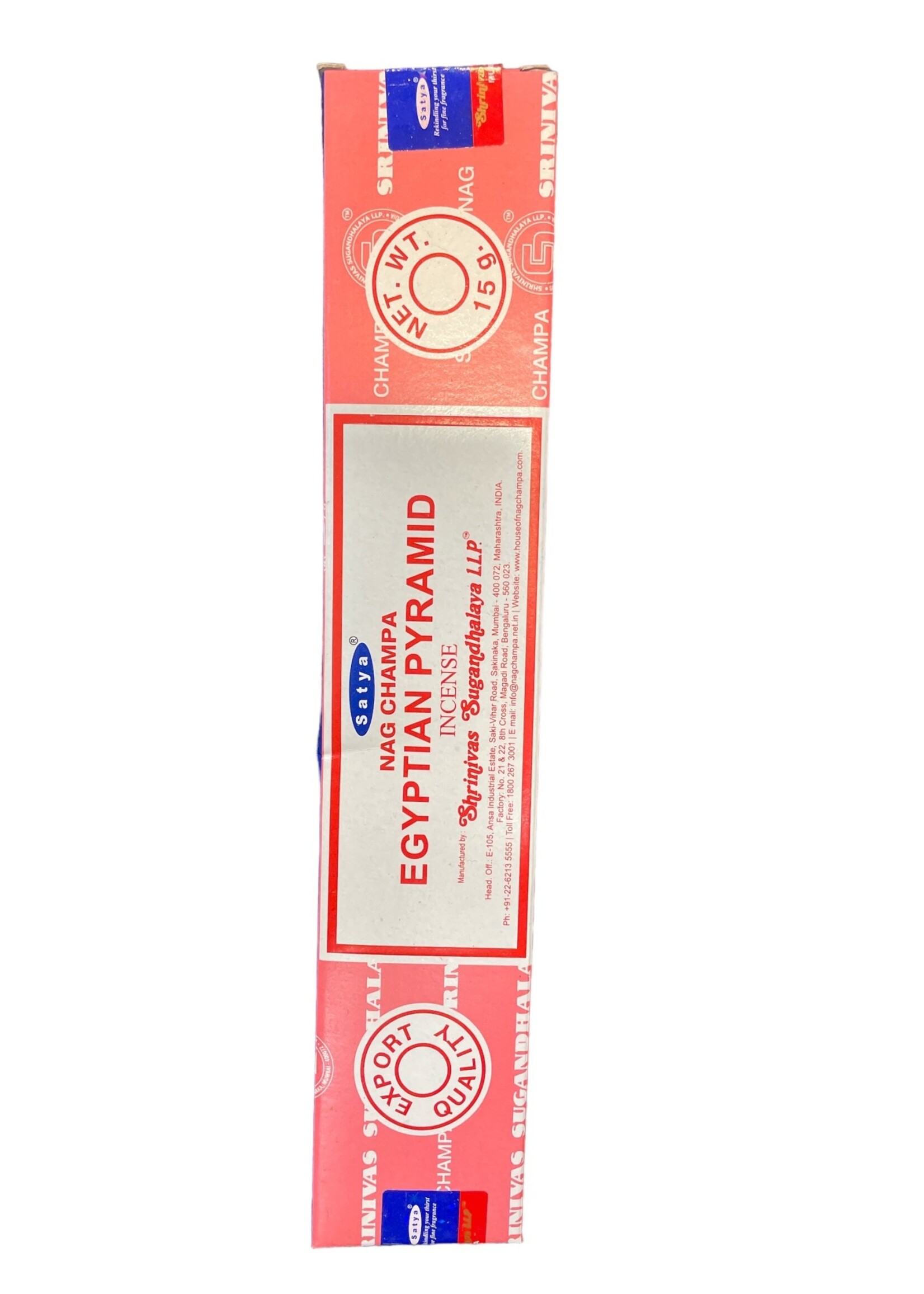 Egyptian Pyramid Incense - Satya