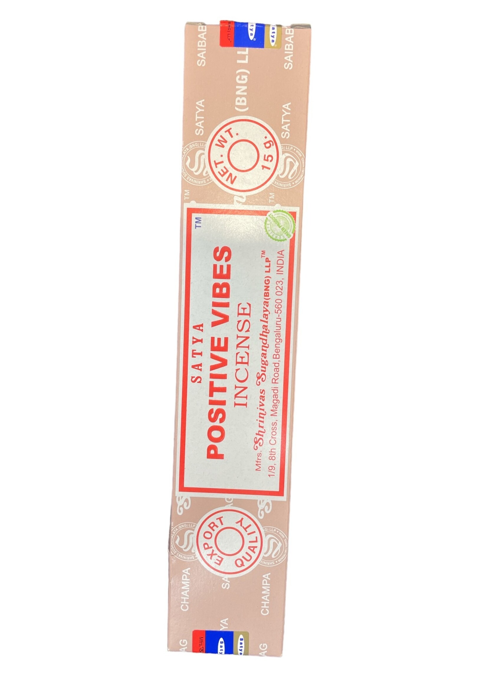 Positive Vibes Incense - (Satya)