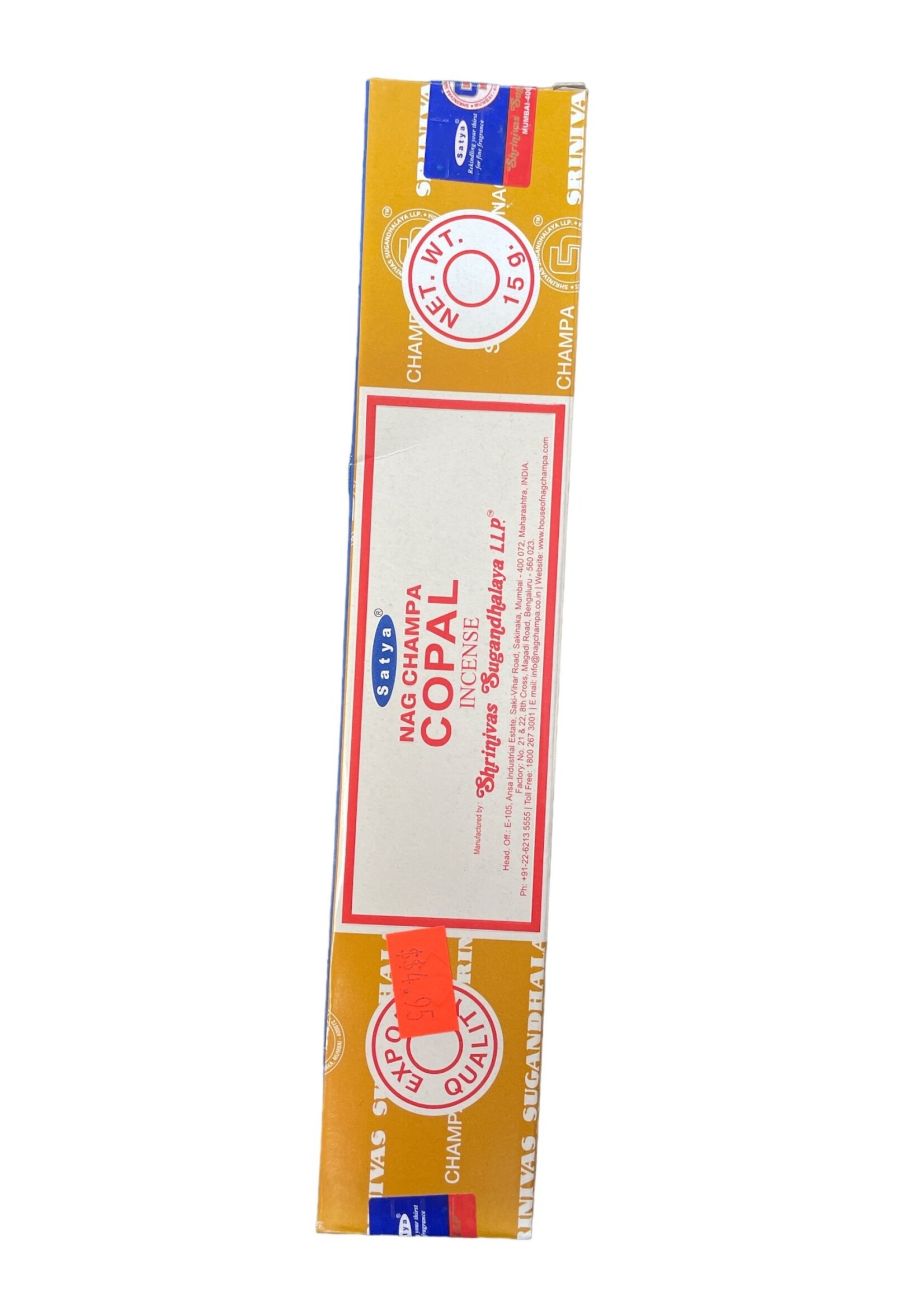 Nag Champa Copal Incense