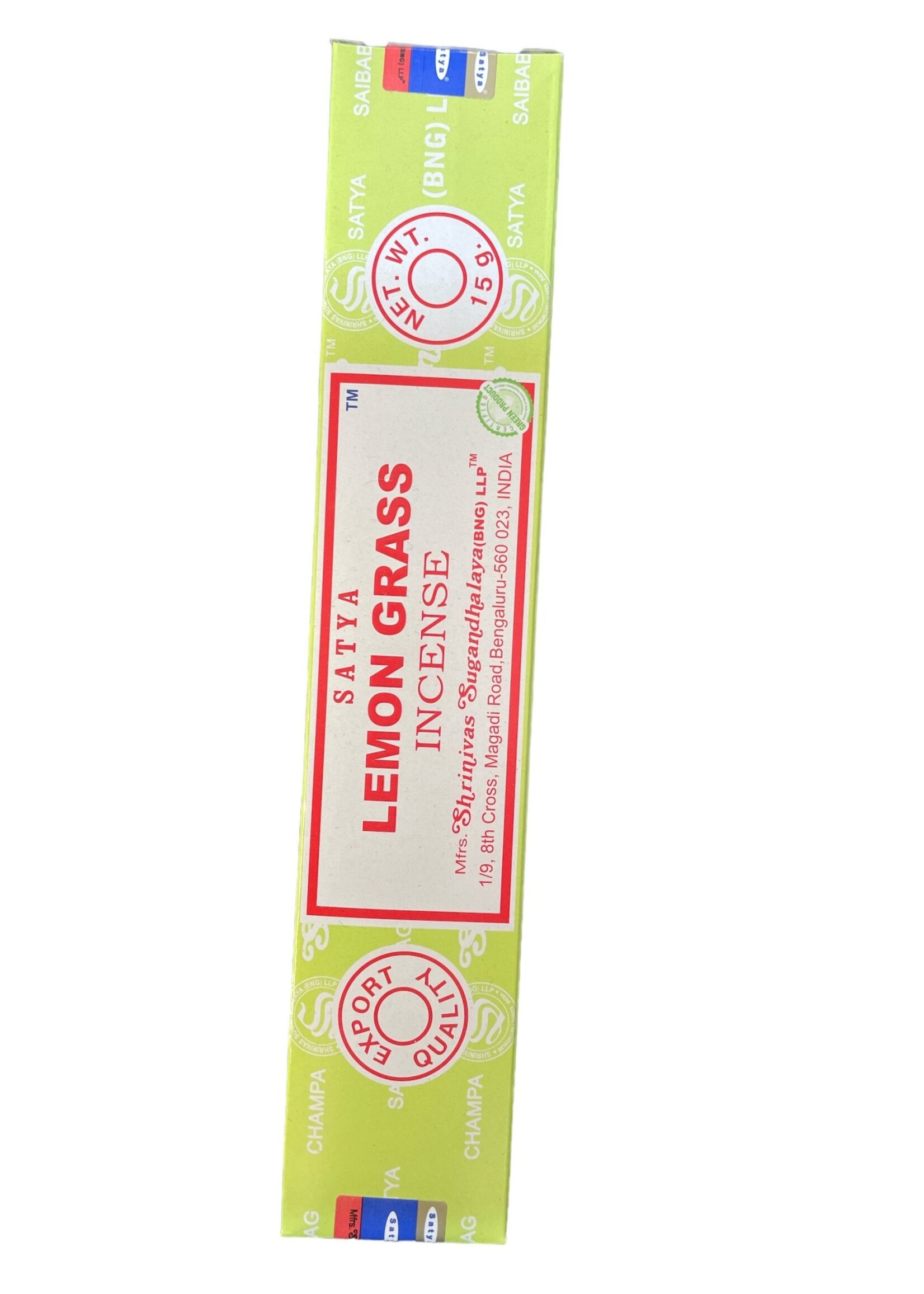 Lemon Grass Incense Box - Satya