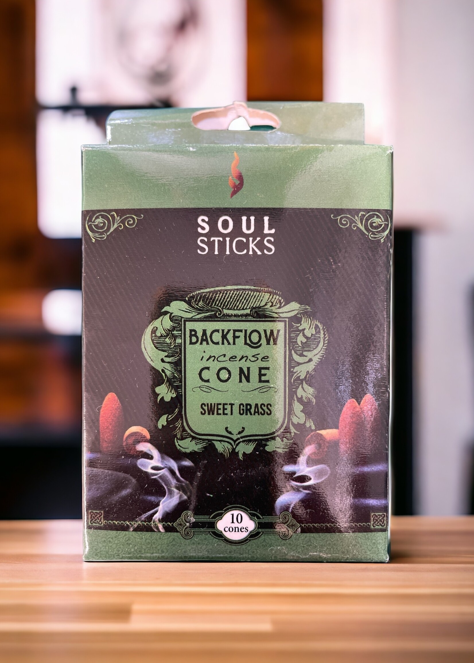 Backflow Incense Cone Sweet Grass