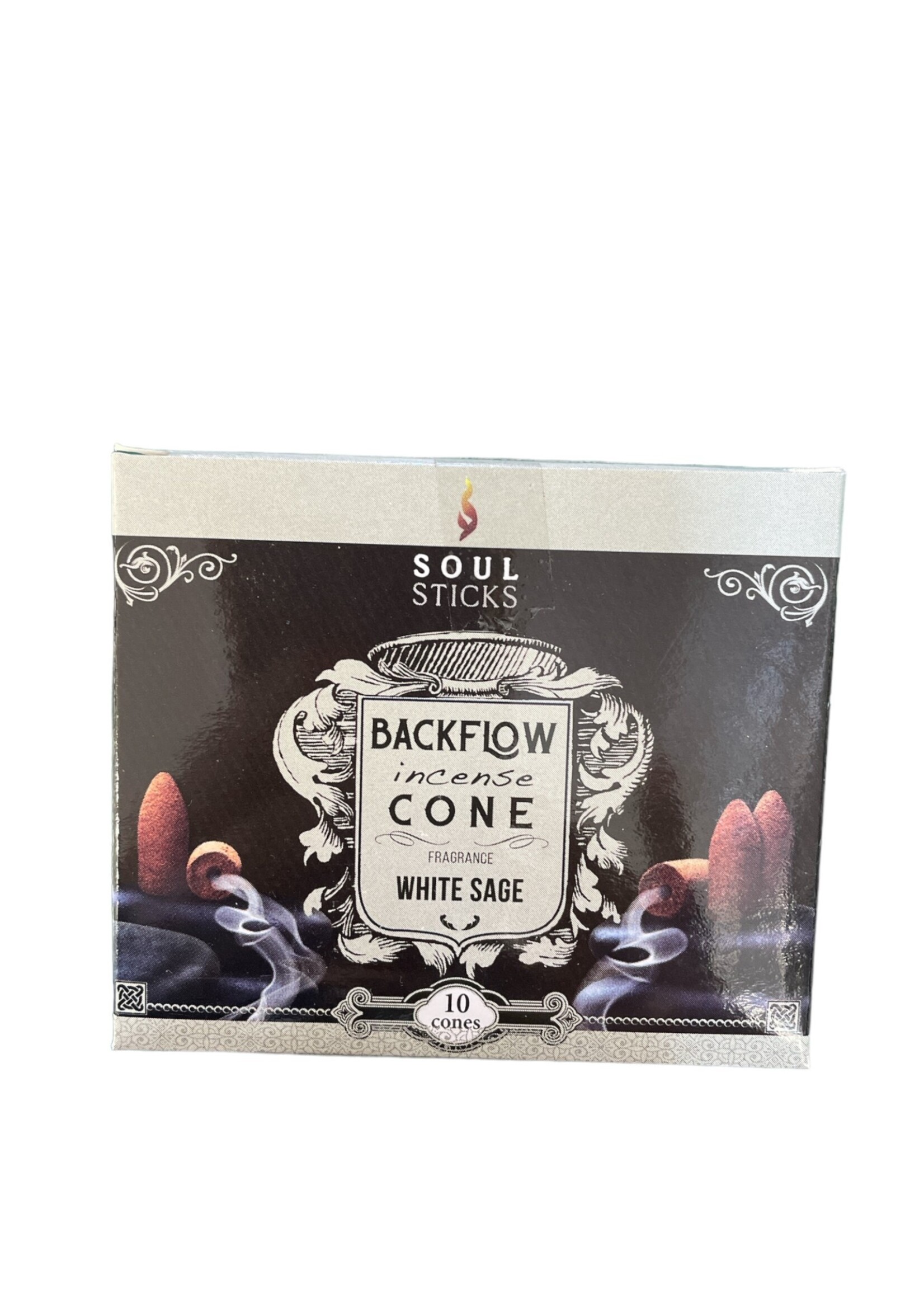 Backflow Incense Cone White Sage