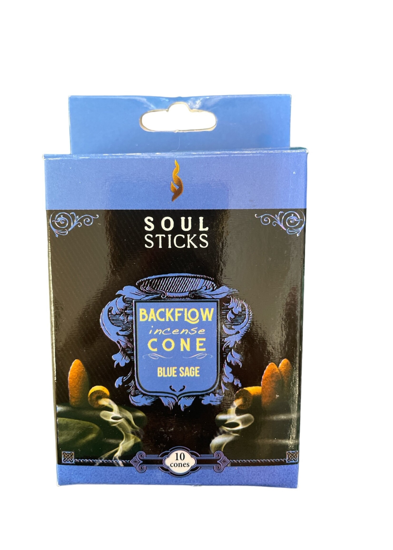 Backflow Incense Cone Blue Sage