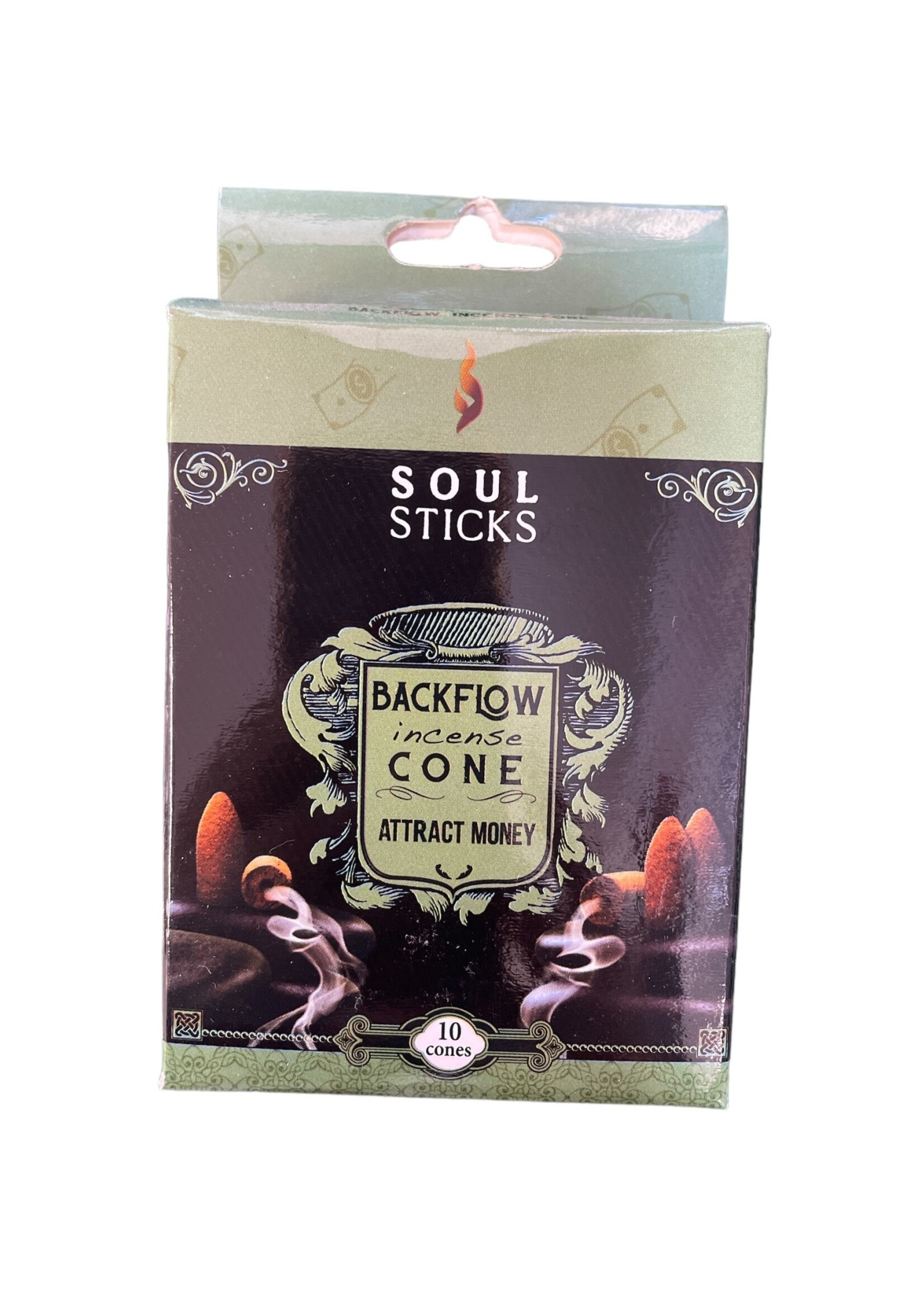 Backflow Incense Cone Attract Money