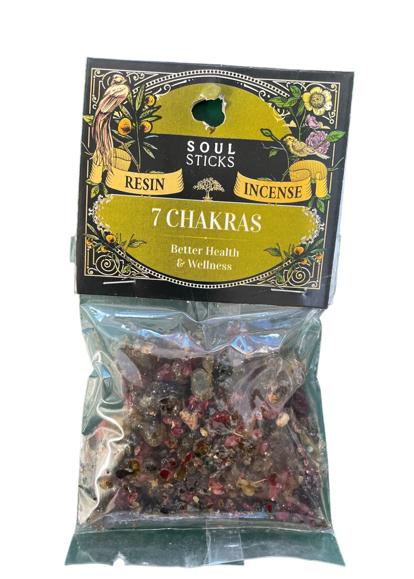 7 Chakras Resin Incense