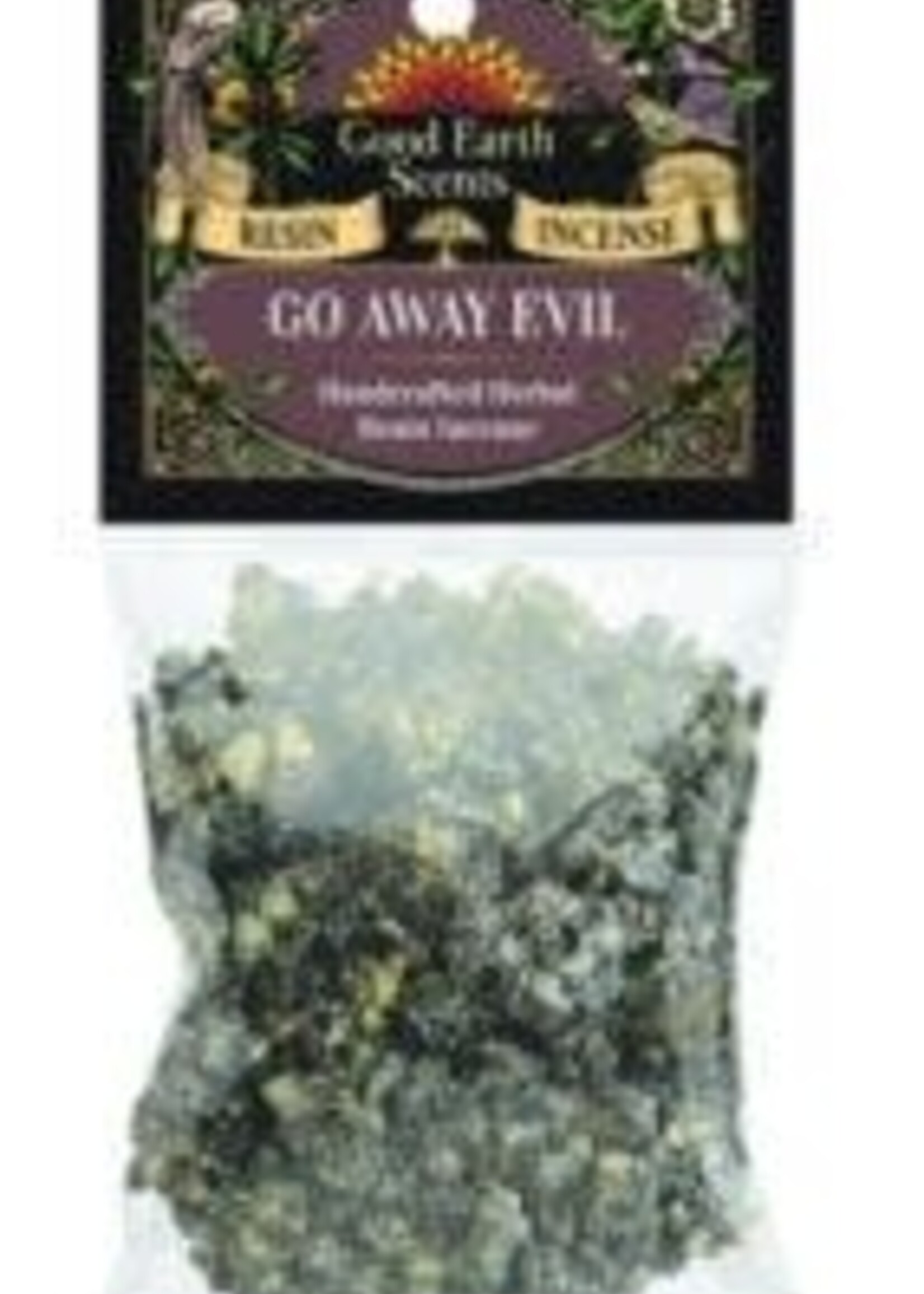 Go Away Evil Resin Incense