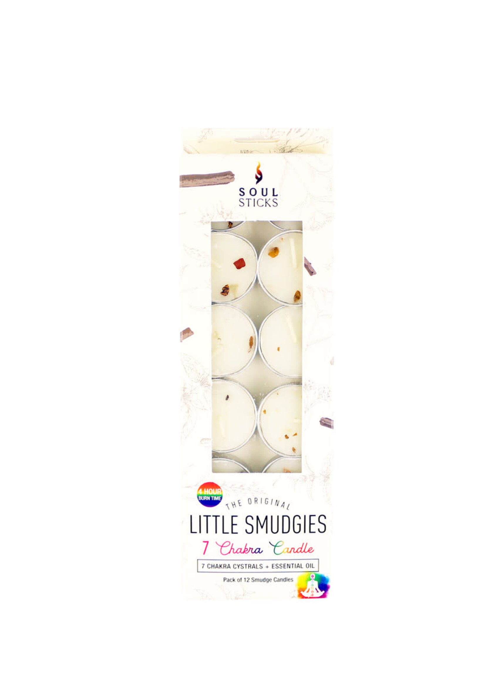7 Chakra Little Smudgies Candles