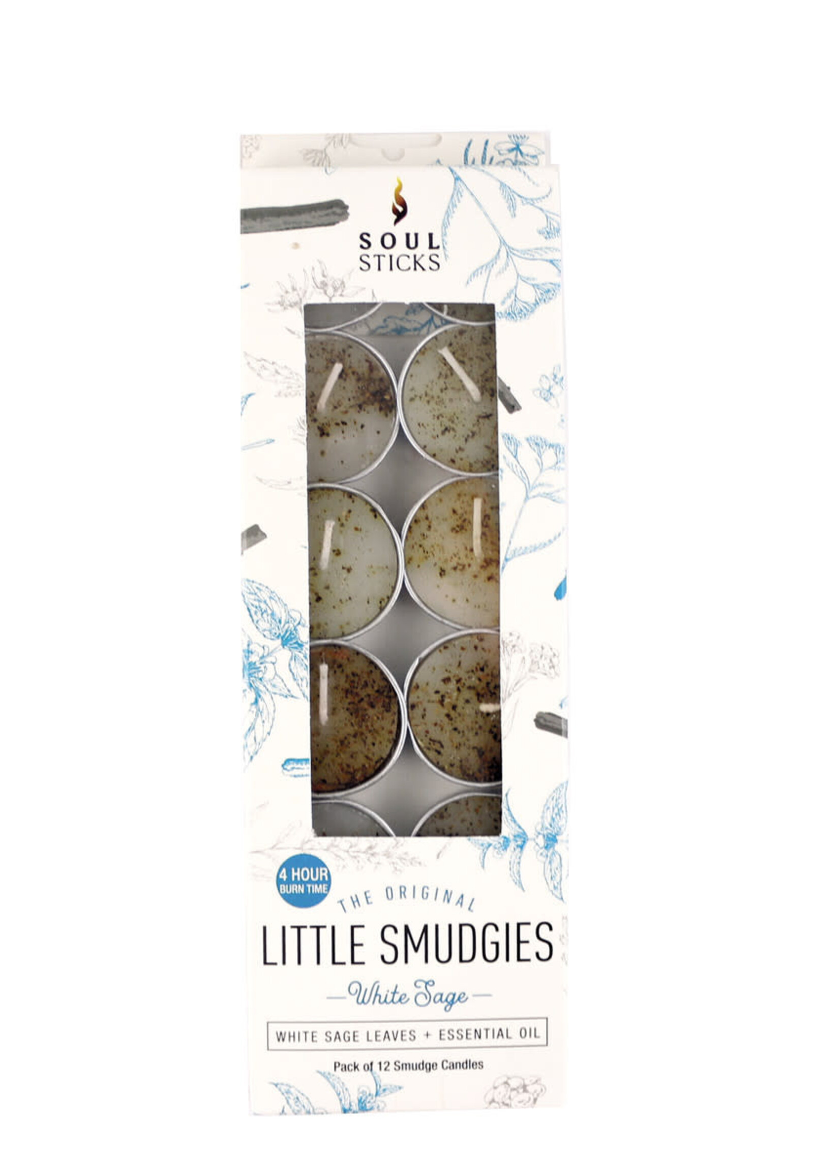 White Sage Little Smudge Candles