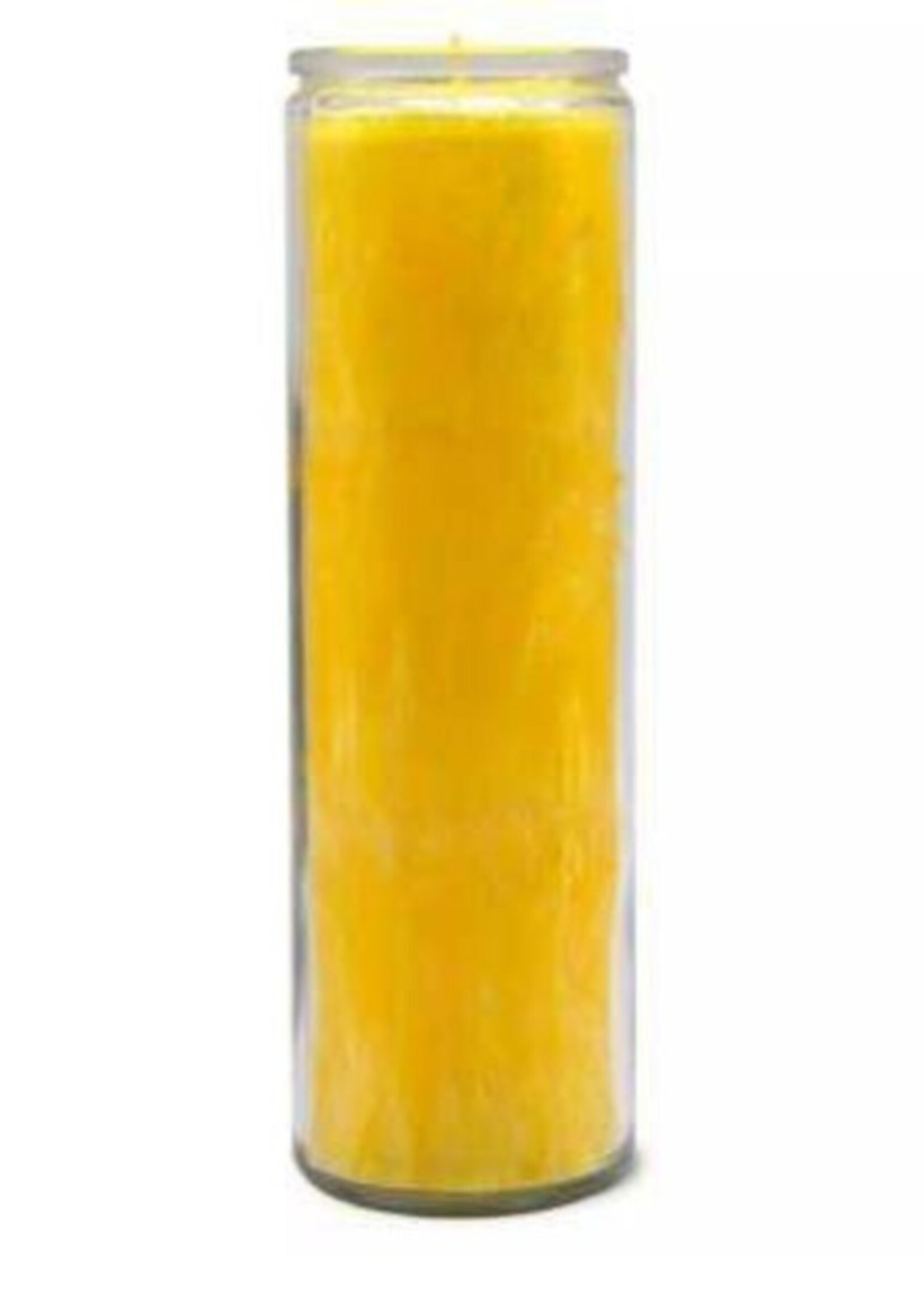 Yellow 7 Day Candle