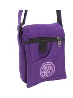 Purple Passport Bag