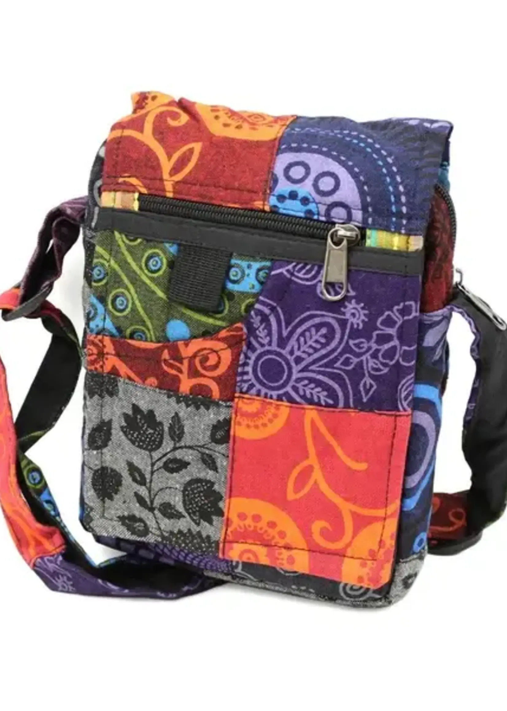 Patchwork Passport Bag