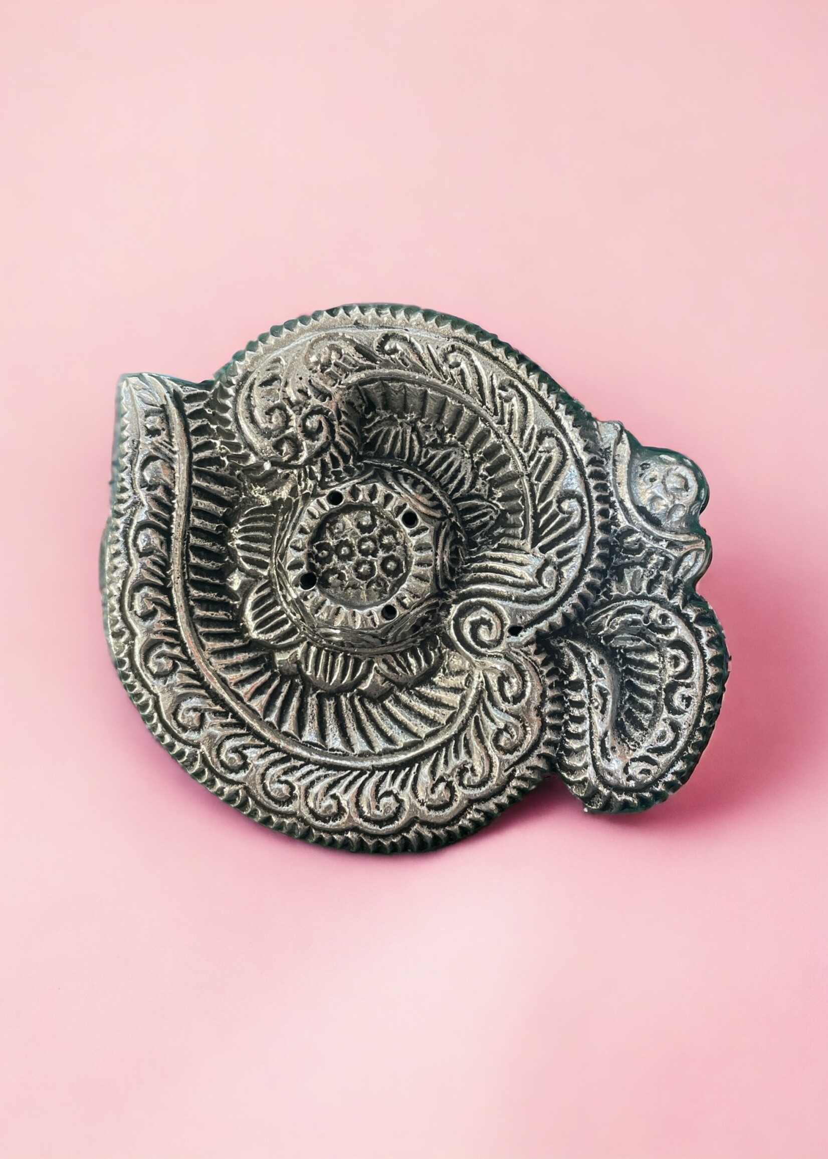 OM Metal Incense Burner