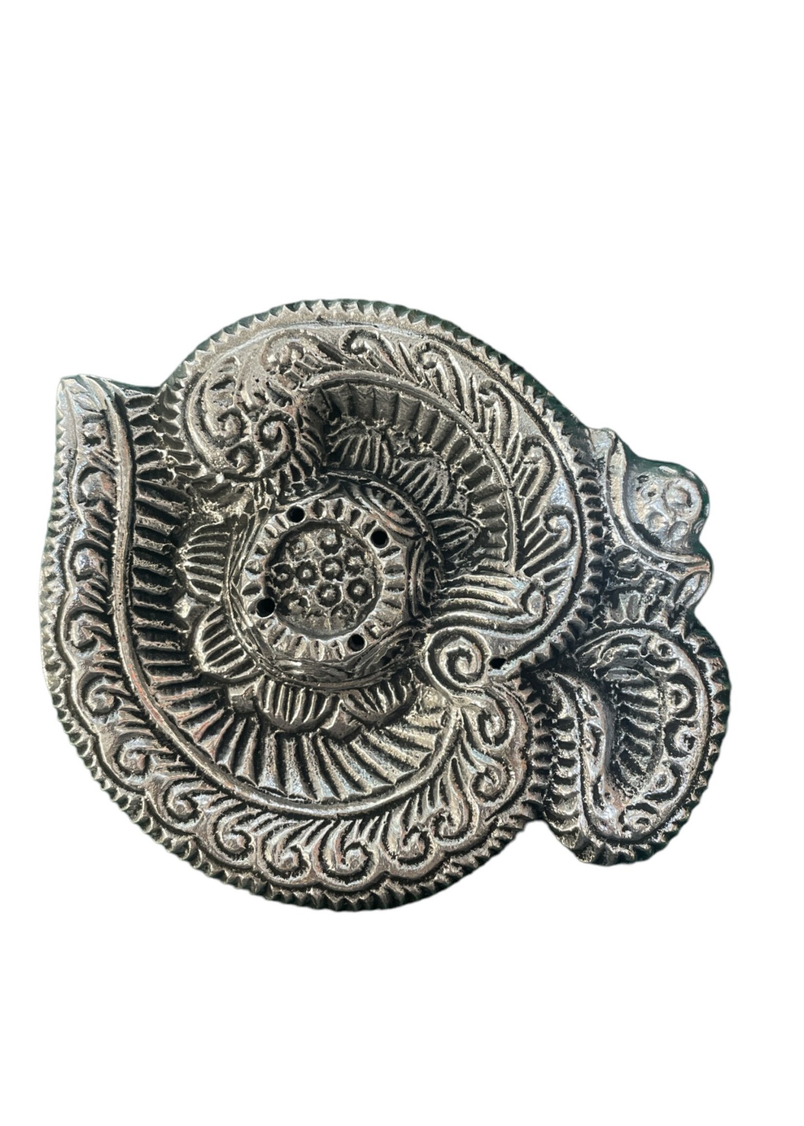OM Metal Incense Burner