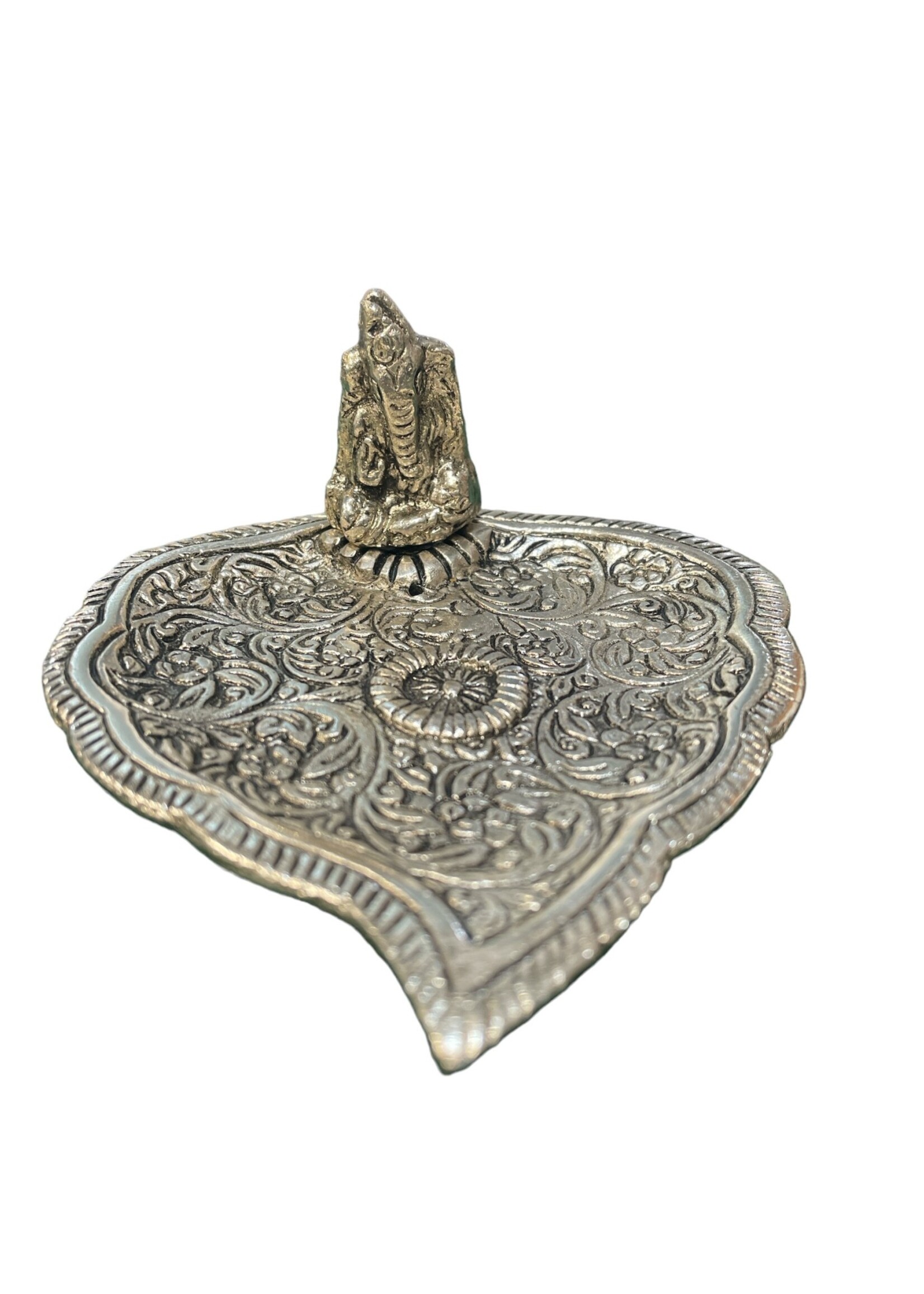 Ganesha Leaf Metal Burner