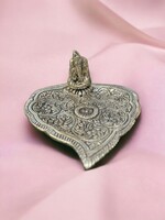 Ganesha Leaf Metal Burner