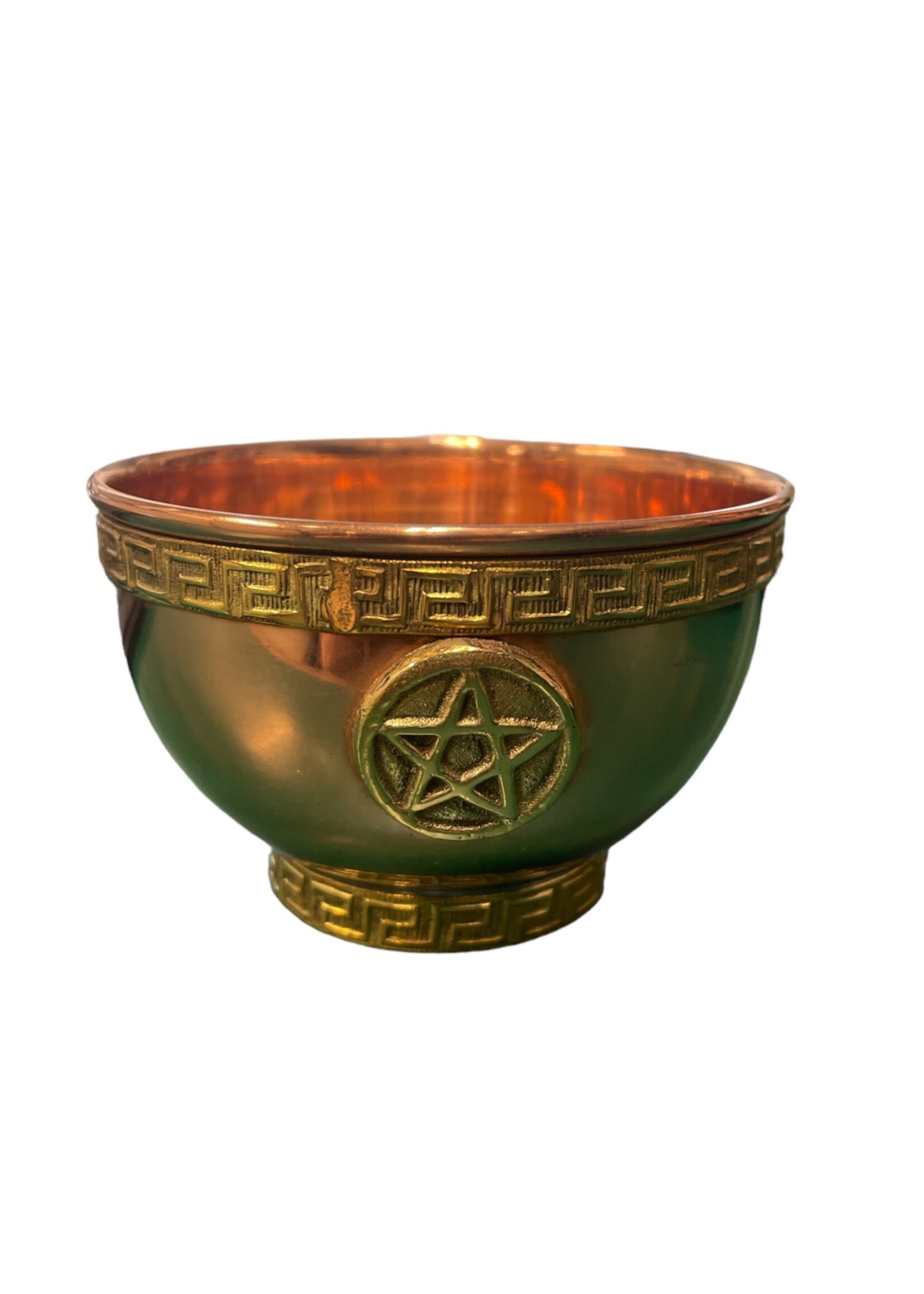 Pentacle  Offering Bowl Copper