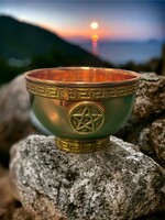 Pentacle  Offering Bowl Copper