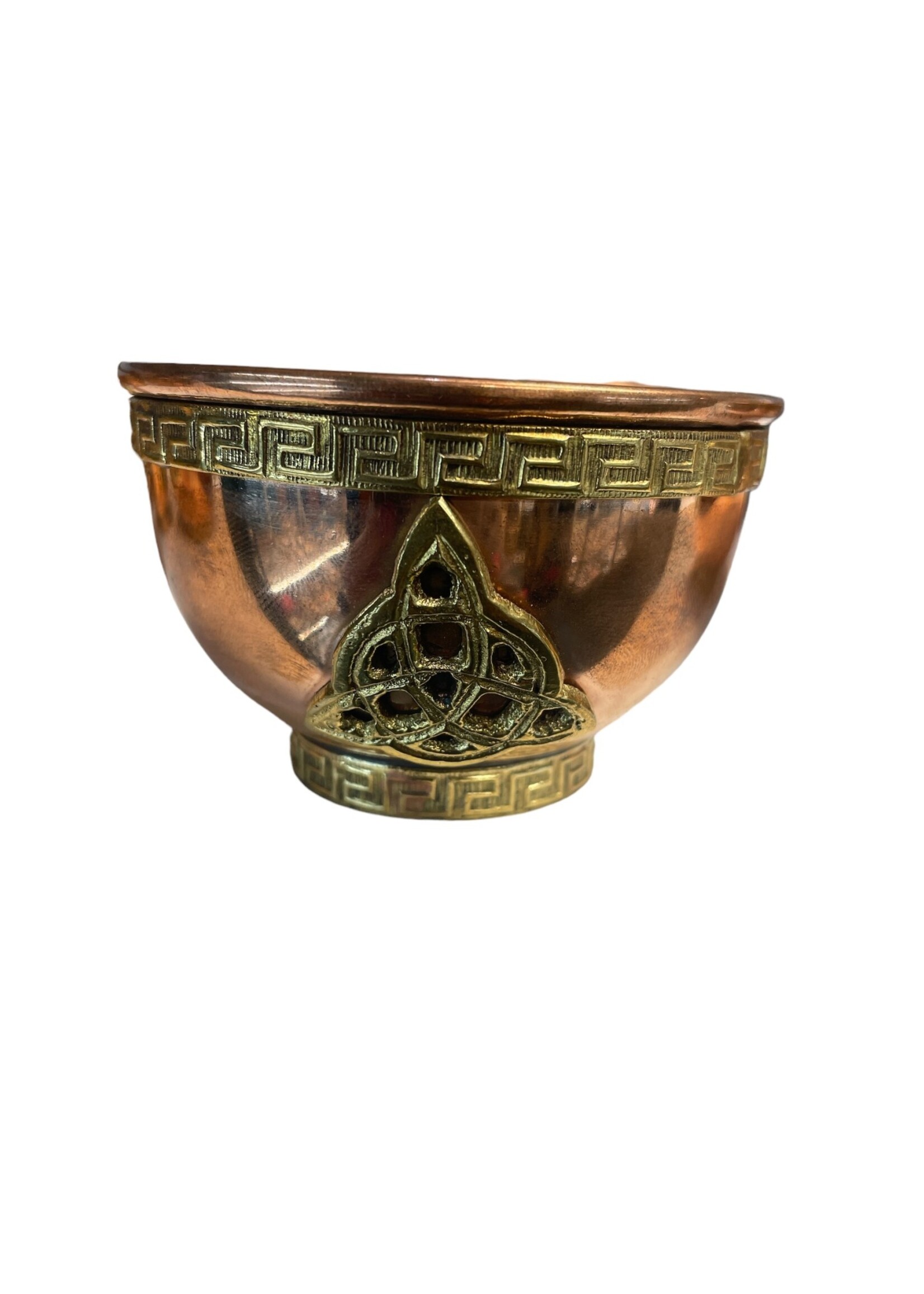 Triquetra Copper Offering Bowl