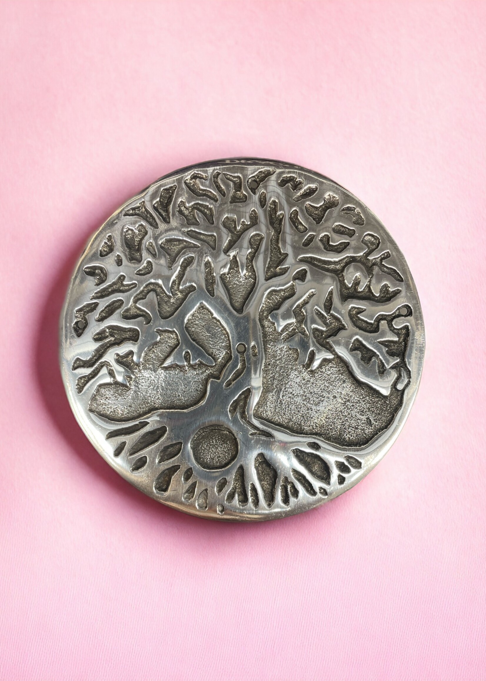 Tree of Life Metal Incense Burner