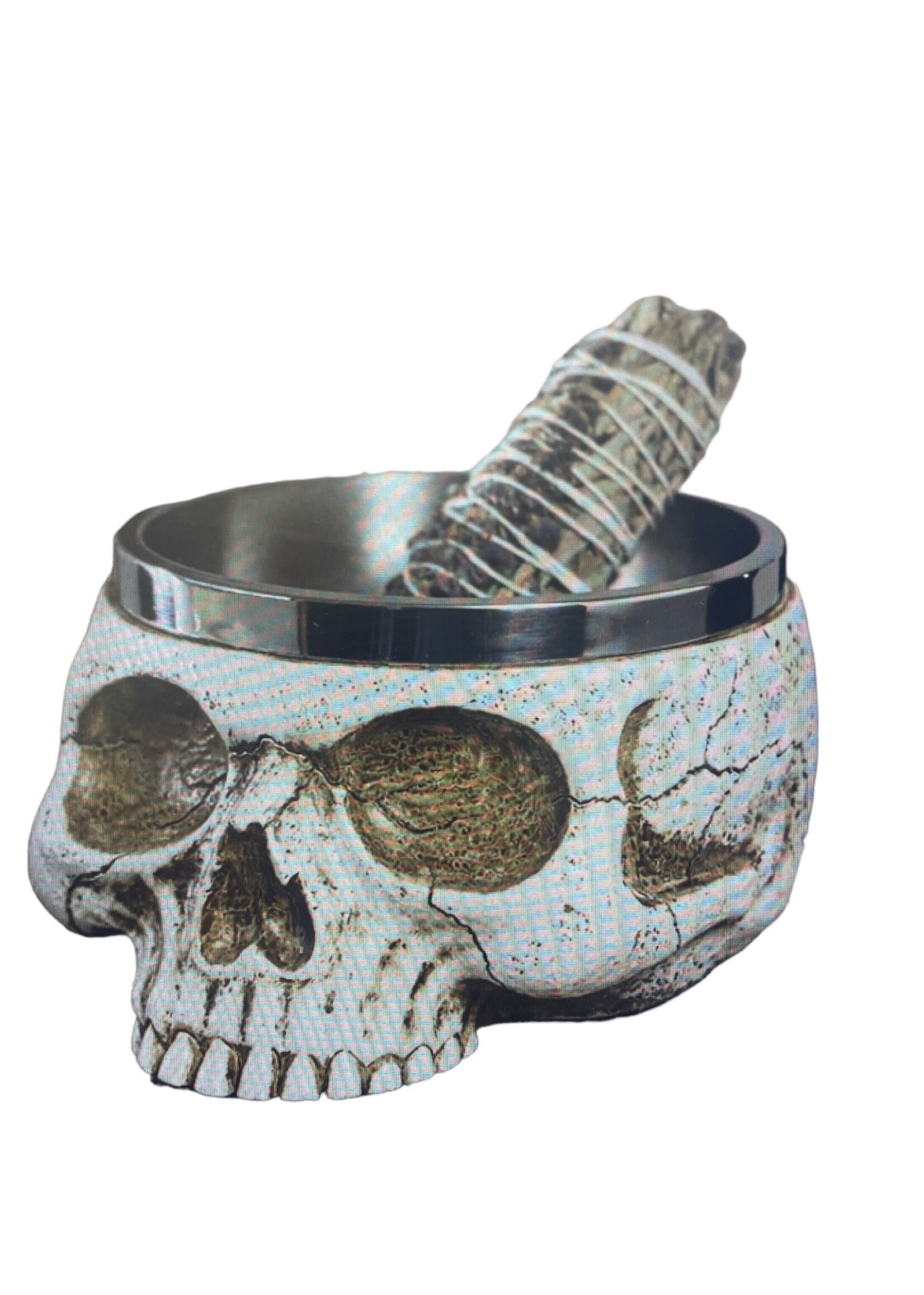 Skull Smudge Bowl