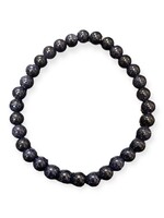 Blue Sandstone Bracelet 4mm