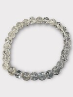 Crackled Quartz Bracelet 6 mm