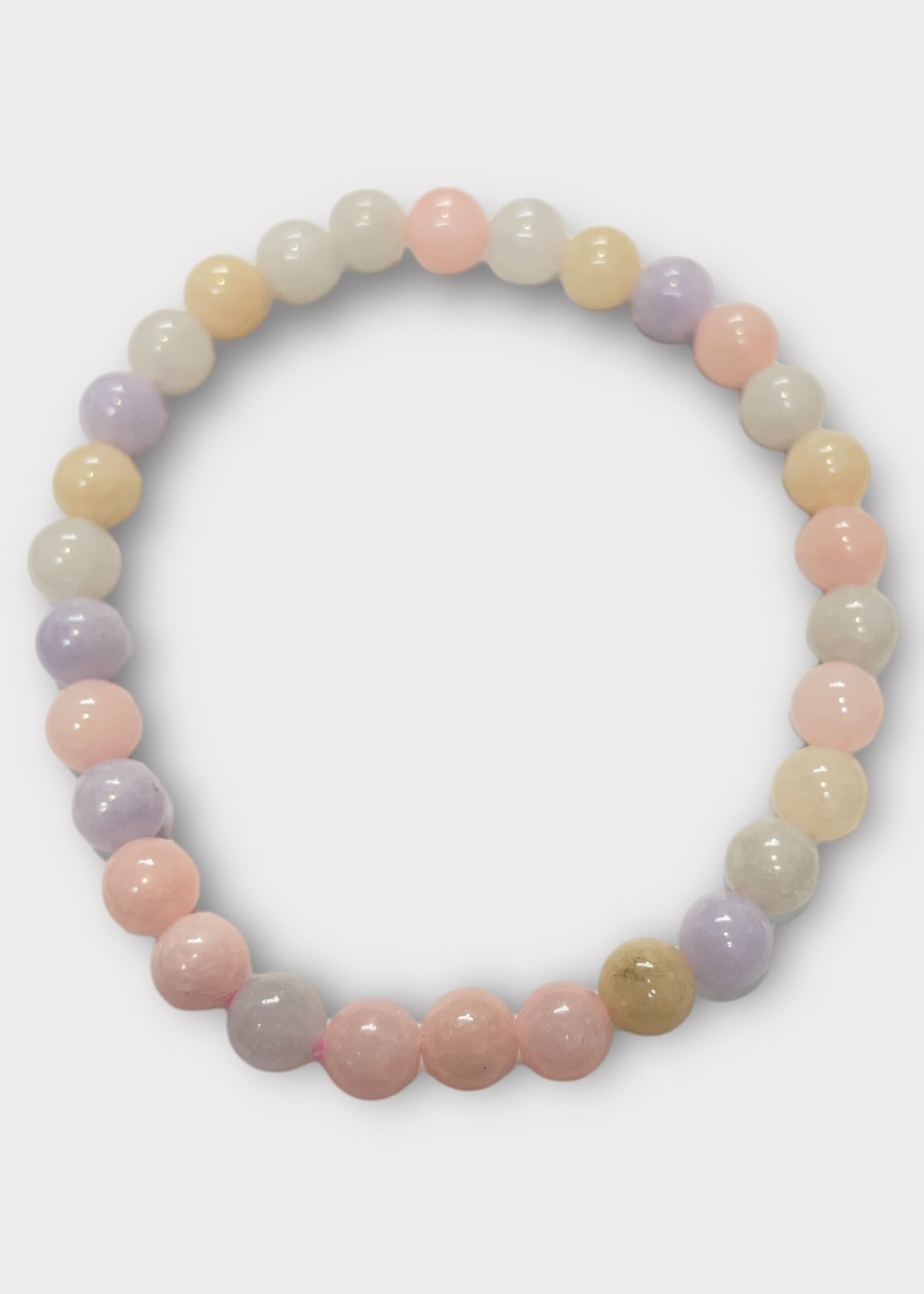 Morganite Bracelet 6mm