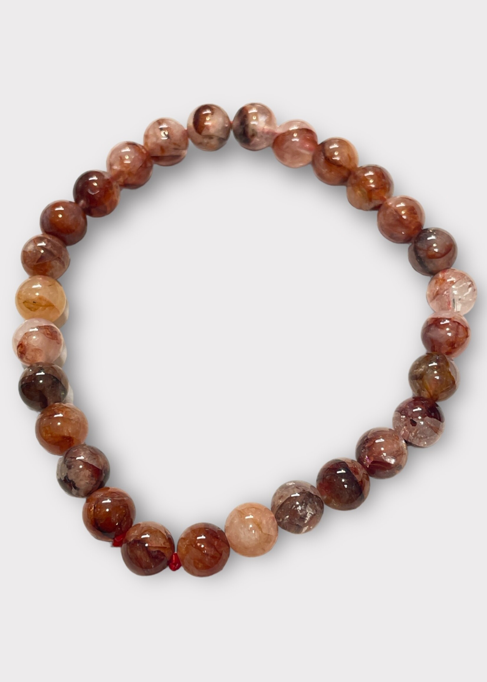 Fire Quartz Bracelet 6mm