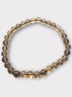Smoky Quartz Bracelet 6mm