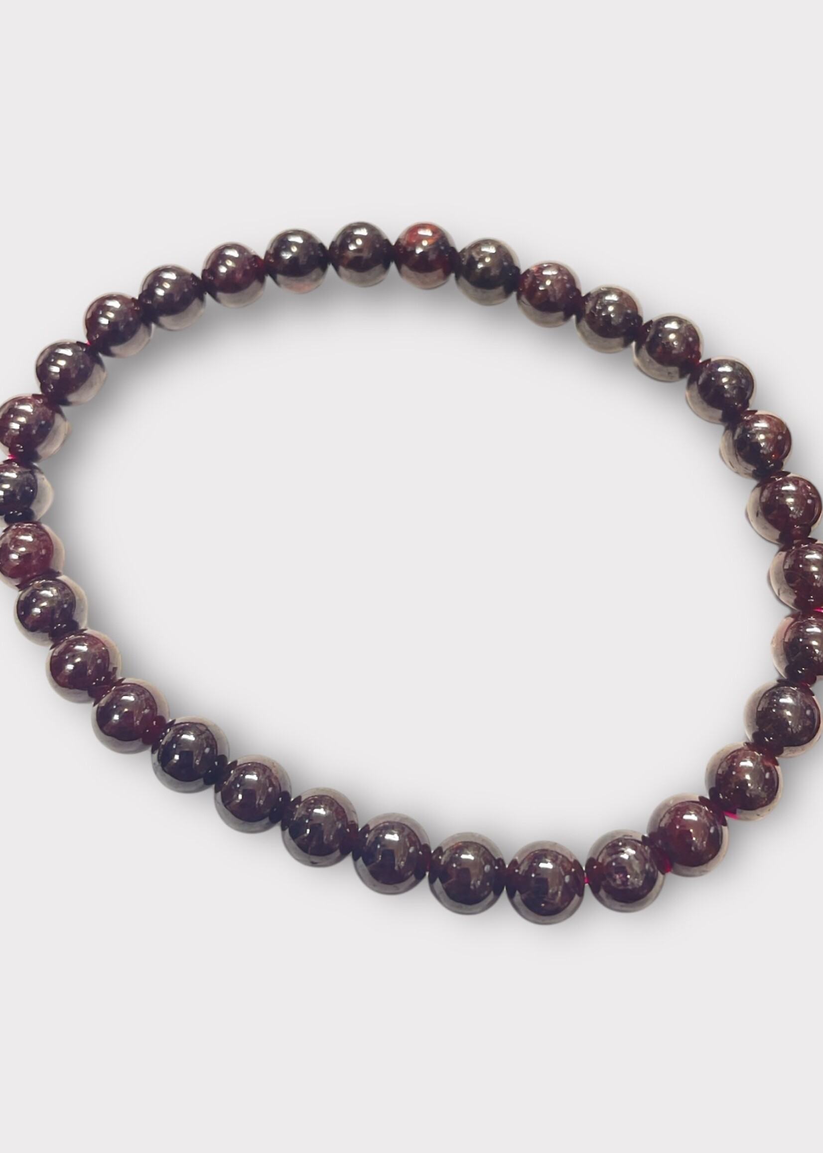 Garnet Bracelet 6mm