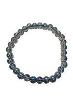 Blue Aqura Quartz Bracelet 6mm